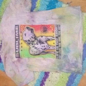 Sublime tye dye tshirt